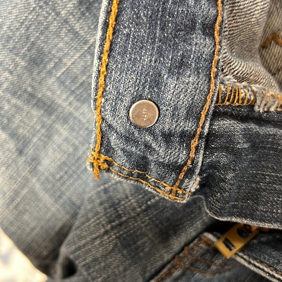 Levi’s 527 Straight Leg Denim Blue Jeans Fade Lines Tag Reads 30 X 30 - Picture 15 of 15
